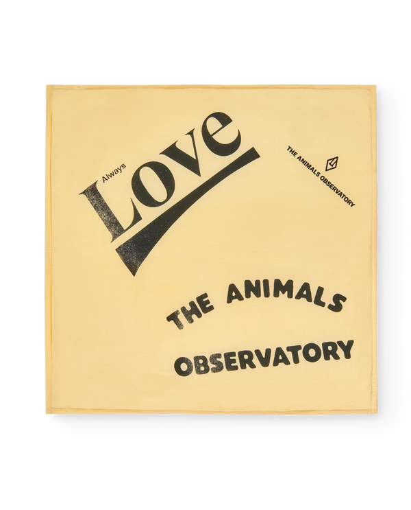 Soft Yellow Love Blanket PRODUCT FRONT