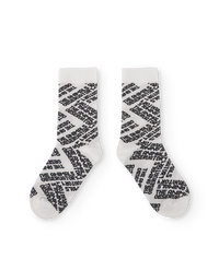 Raw White Worm Socks COVER