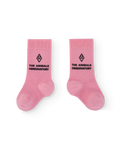 Pink Snail Baby Socks