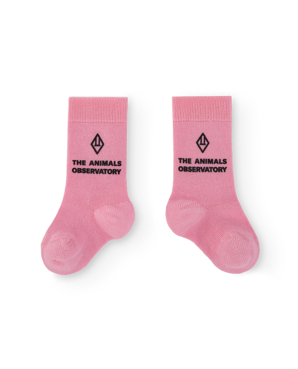 Pink Snail Baby Socks PRODUCT FRONT