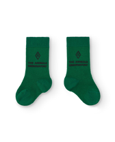 Green Snail Baby Socks PRODUCT FRONT
