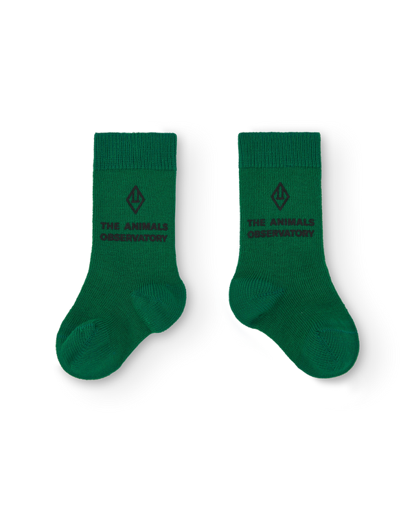 Green Snail Baby Socks PRODUCT FRONT