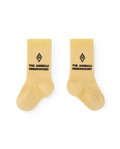 Soft Yellow Snail Baby Socks