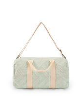 Soft Blue Sport Bag PRODUCT BACK
