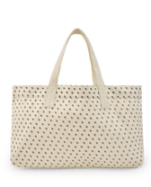 Raw White Canvas Bag PRODUCT FRONT