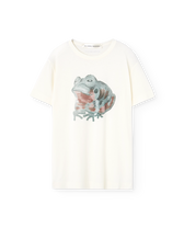 White Croak Mudi T-Shirt PRODUCT FRONT