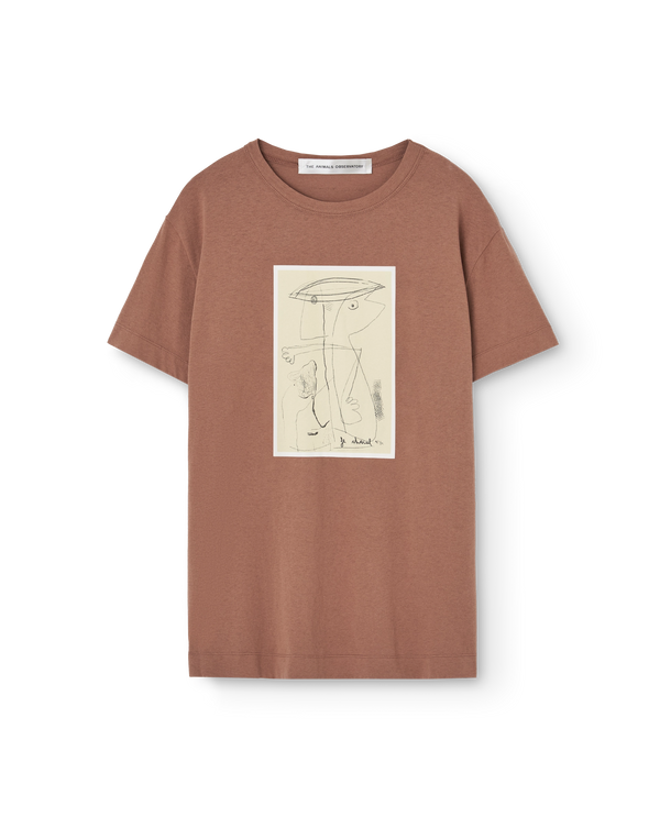 Brown Mudi T-shirt PRODUCT FRONT