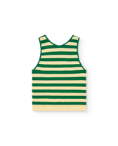 Soft Yellow Quetzal Tank Top PRODUCT BACK