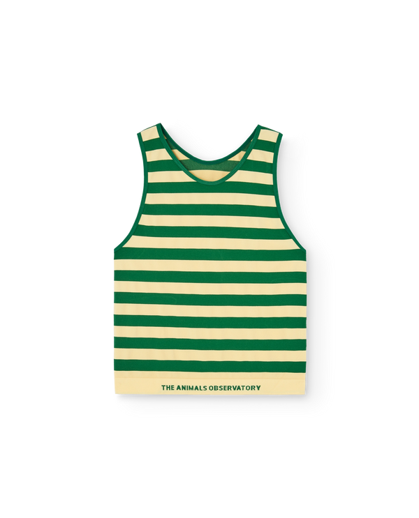 Soft Yellow Quetzal Tank Top PRODUCT FRONT