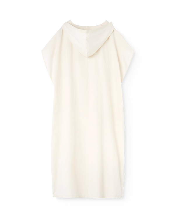 Ecru Vole Maxi Dress PRODUCT BACK