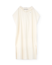 Ecru Vole Maxi Dress PRODUCT FRONT