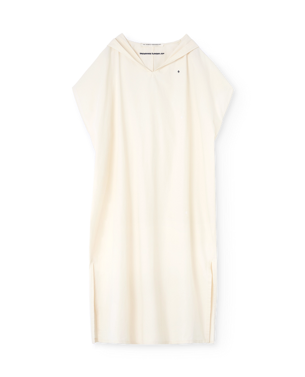 Ecru Vole Maxi Dress PRODUCT FRONT