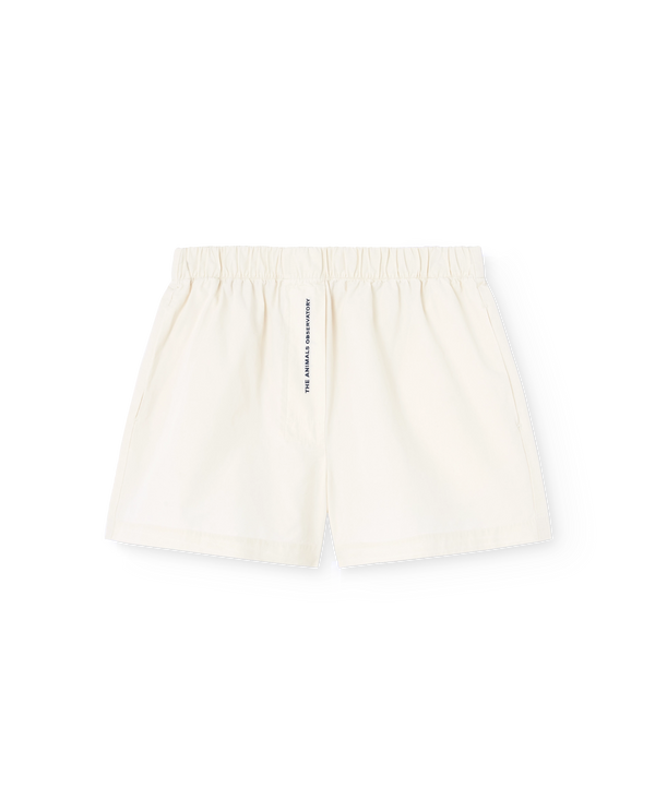 Ecru Uakari Shorts PRODUCT FRONT