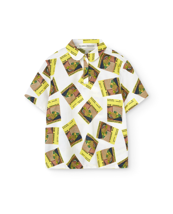 White Magazine Urial Shirt PRODUCT FRONT