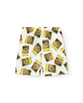 White Magazine Sphynx Shorts