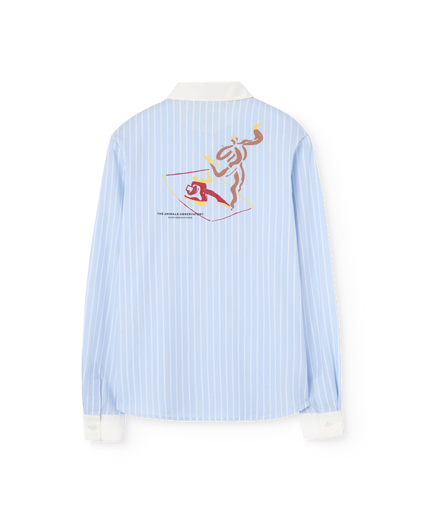Blue Puli Shirt PRODUCT BACK