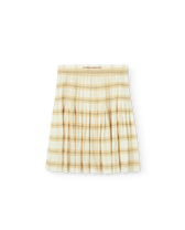 Beige Kudu Midi Skirt PRODUCT BACK