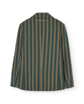 Deep Green Goral Blazer PRODUCT BACK