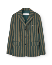 Deep Green Goral Blazer PRODUCT FRONT