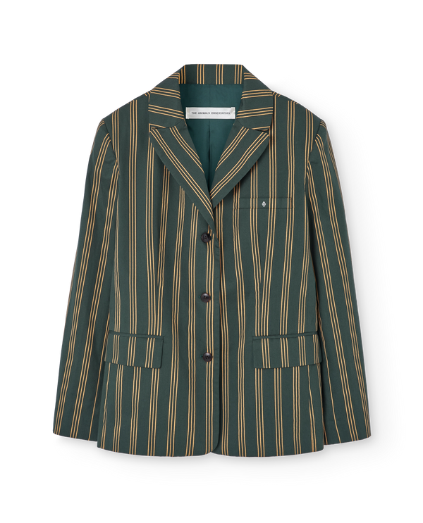 Deep Green Goral Blazer PRODUCT FRONT