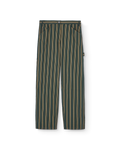 Deep Green Stripes Elk Pants