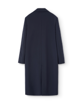 Navy Eider Coat PRODUCT BACK