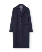 Navy Eider Coat PRODUCT FRONT