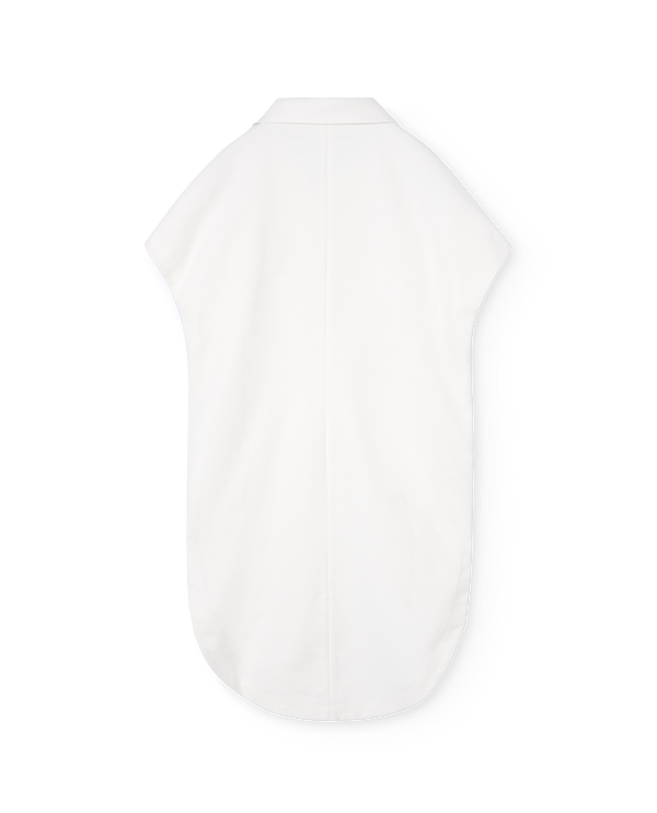 White Cuttlefish Dress PRODUCT BACK