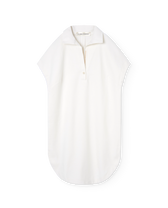 White Cuttlefish Dress PRODUCT FRONT