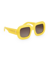 Soft Yellow Sunglasses PRODUCT BACK
