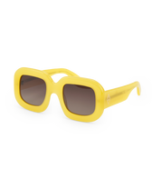 Soft Yellow Sunglasses PRODUCT SIDE