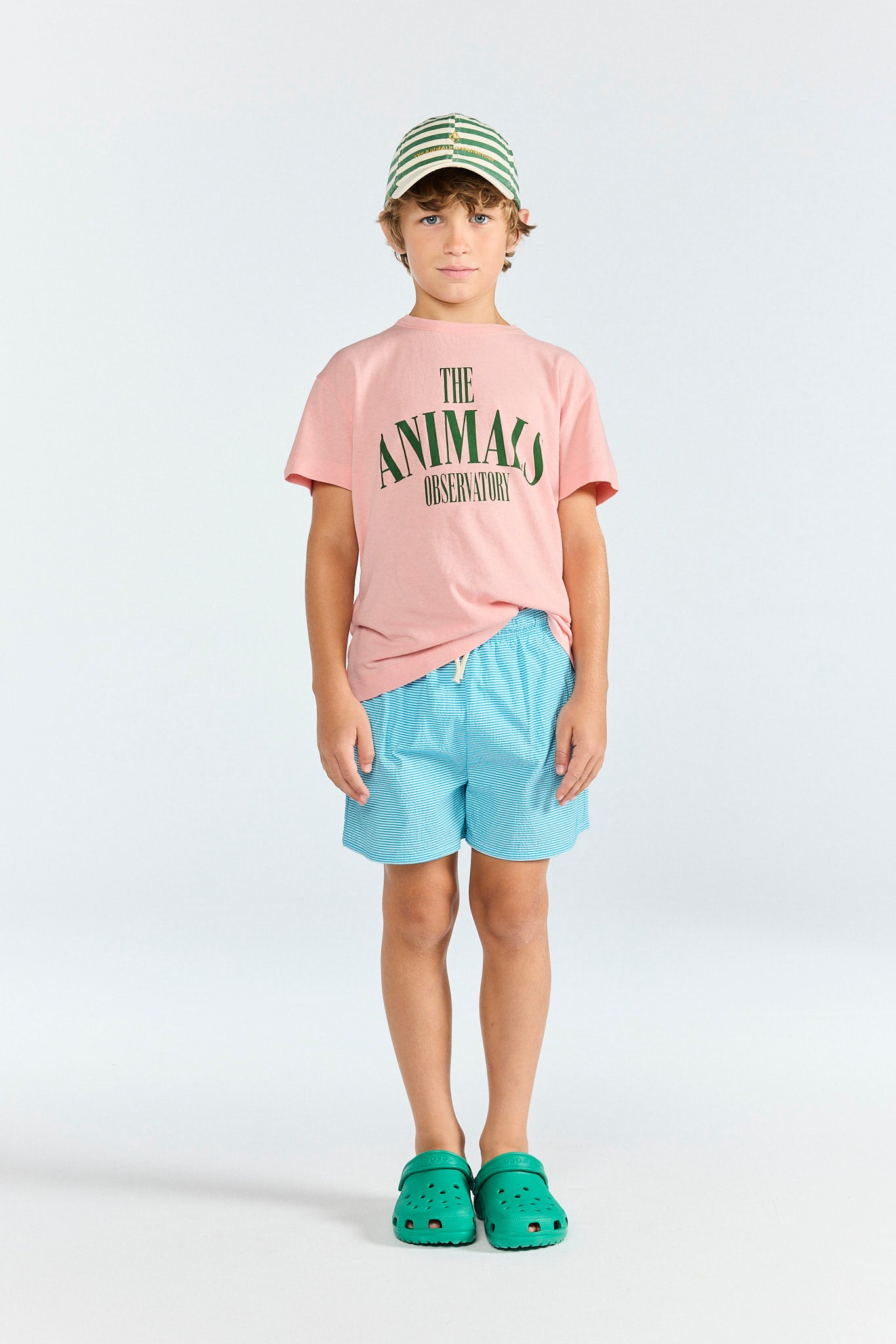 Soft Pink Pupfish T-Shirt MODEL FRONT