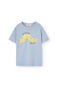Blue-Grey Rooster T-Shirt