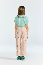 Green Rooster T-Shirt MODEL BACK