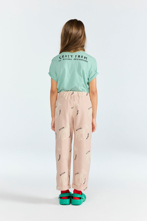 Green Rooster T-Shirt MODEL BACK