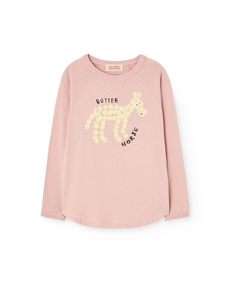Pink Anteater Long Sleeve T-Shirt