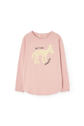 Pink Anteater Long Sleeve T-Shirt