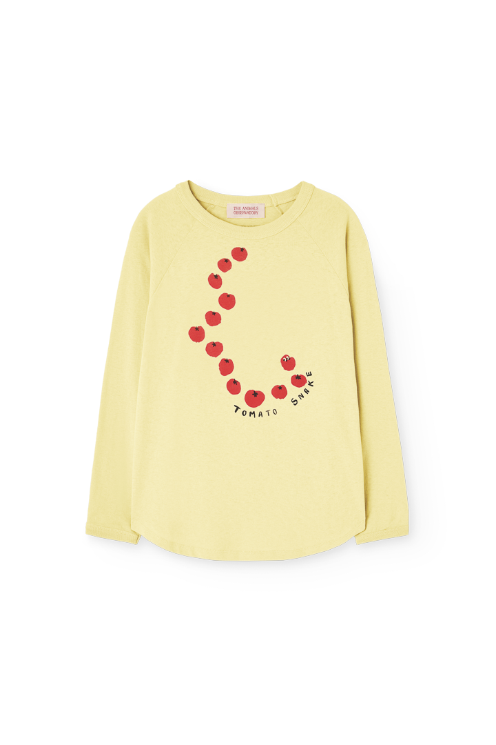 Flan Yellow Anteater Long Sleeve T-Shirt