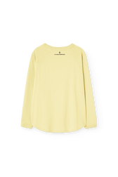Flan Yellow Anteater Long Sleeve T-Shirt PRODUCT BACK
