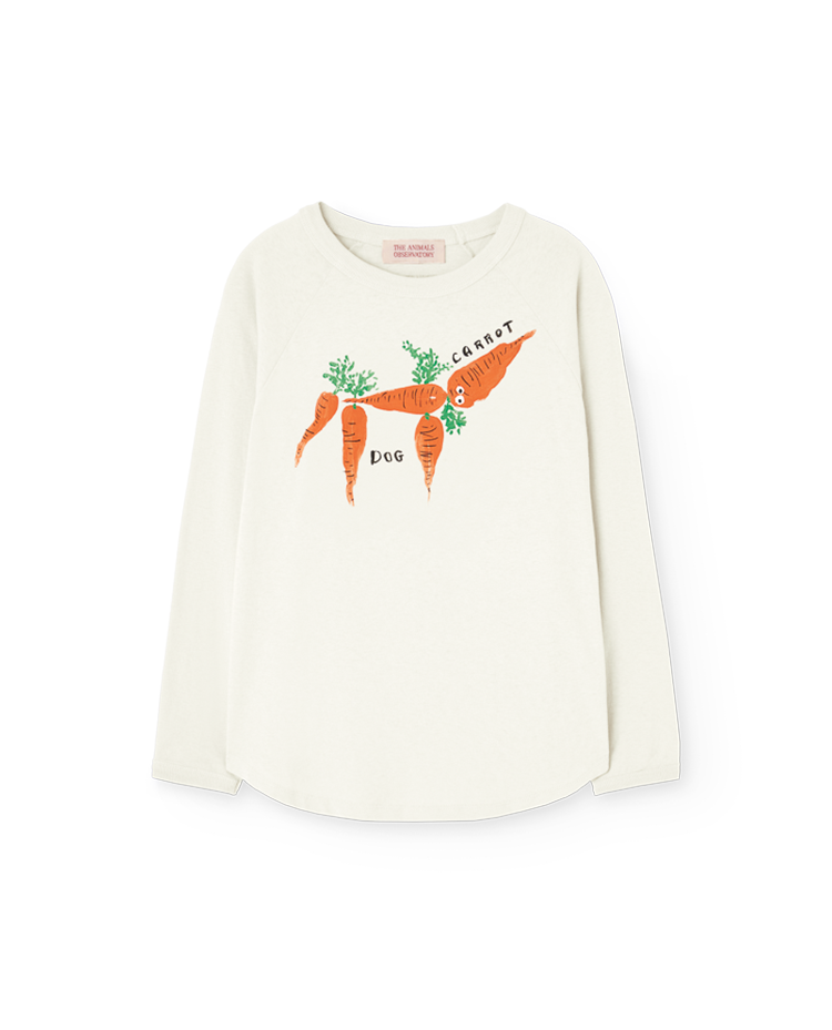 Raw White Anteater Long Sleeve T-Shirt