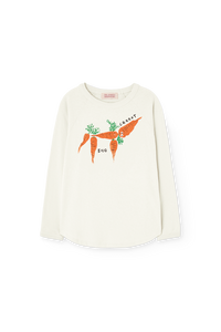 Raw White Anteater Long Sleeve T-Shirt