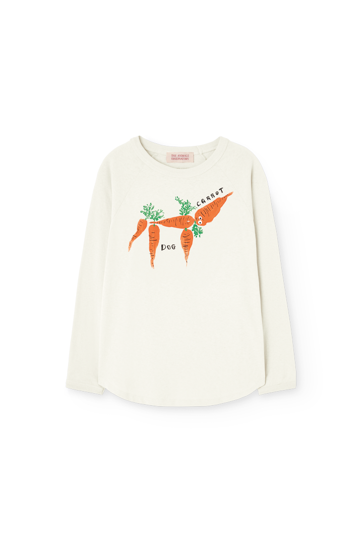 Raw White Anteater Long Sleeve T-Shirt