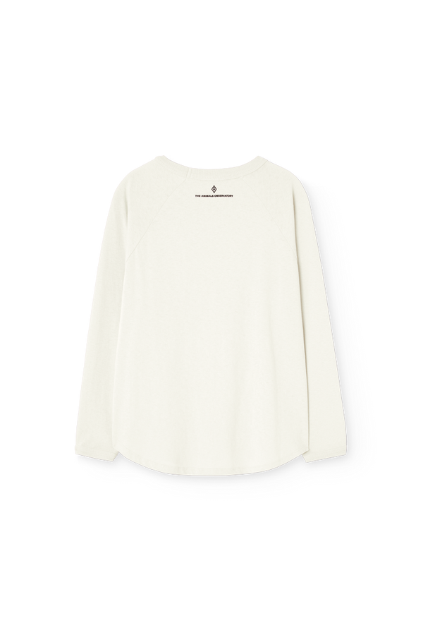 Raw White Anteater Long Sleeve T-Shirt PRODUCT BACK