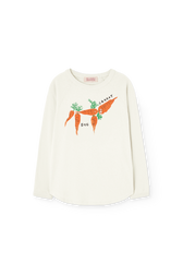 Raw White Anteater Long Sleeve T-Shirt PRODUCT FRONT