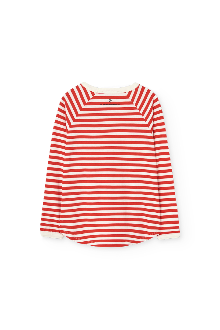 Striped Anteater Long Sleeve T-Shirt PRODUCT BACK