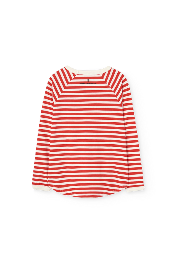 Striped Anteater Long Sleeve T-Shirt PRODUCT BACK
