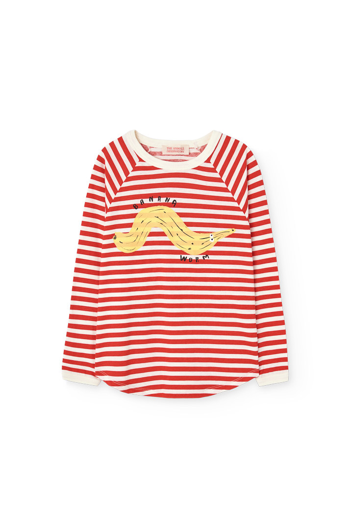 Striped Anteater Long Sleeve T-Shirt PRODUCT FRONT
