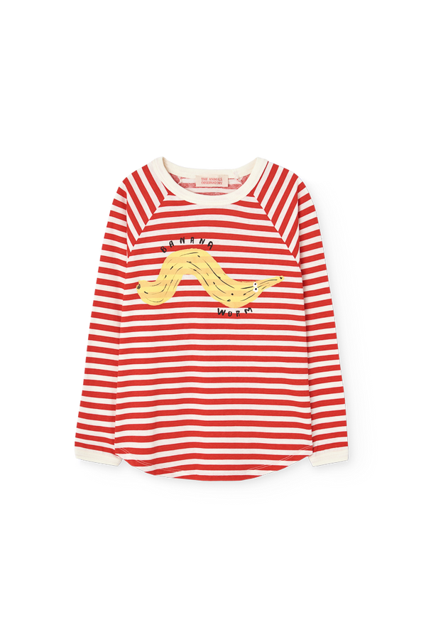 Striped Anteater Long Sleeve T-Shirt PRODUCT FRONT