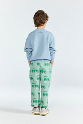 Blue-Grey Bear Sweatshirt MODEL BACK