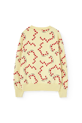 Flan Yellow Bear Sweatshirt PRODUCT BACK